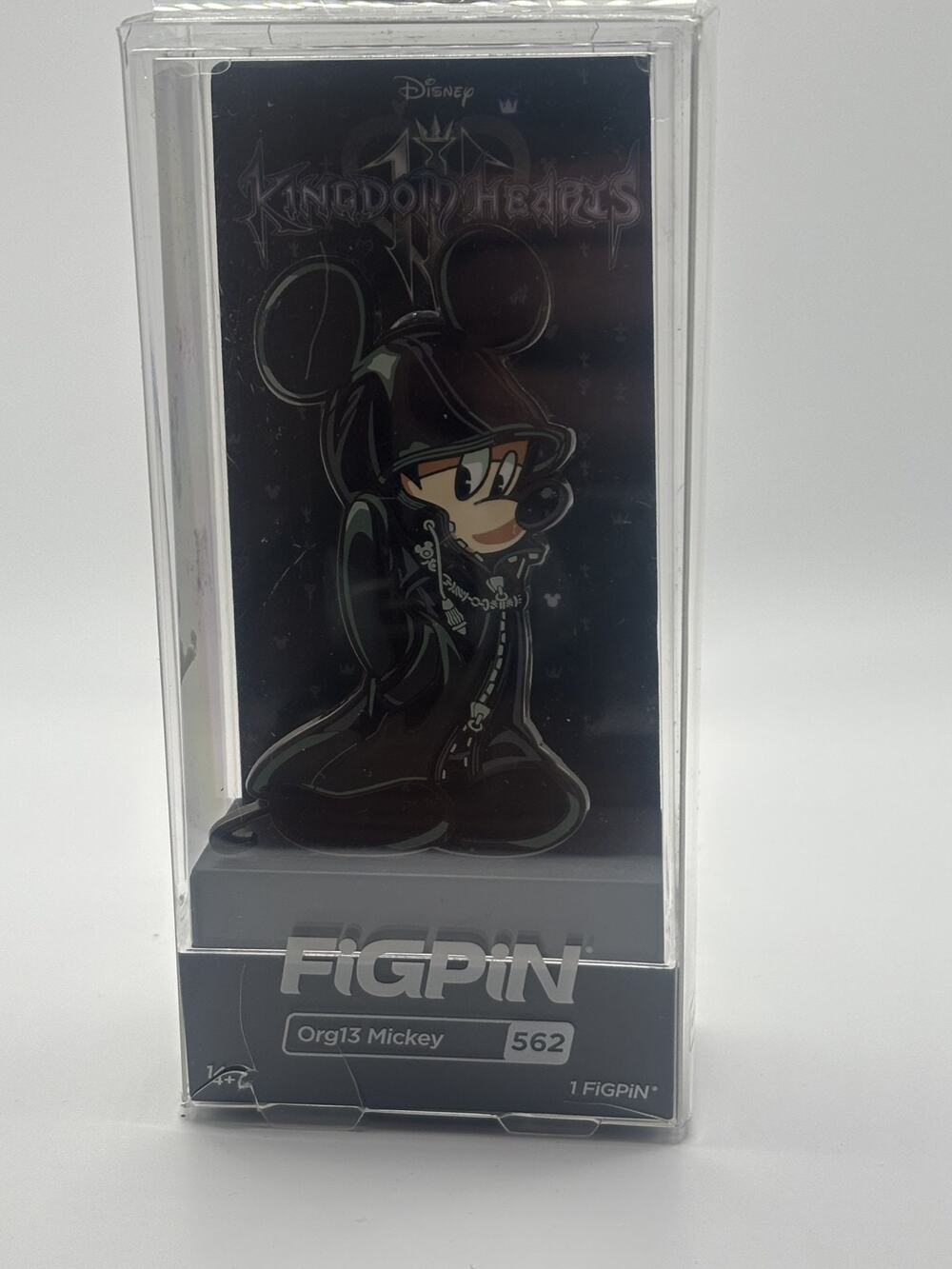 FiGPiN Kingdom Hearts Organization XIII Mickey #562 Disney Enamel Pin